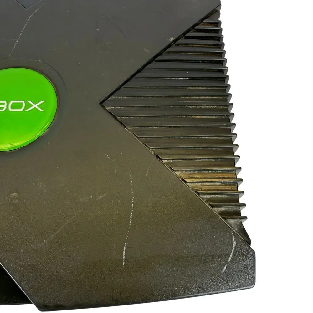 Microsoft Original Xbox For Parts And Repair, Power On, Disc Driver Stuck